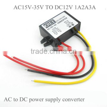 AC24V turn DC12V24 36V turn 12VAC-DC power converter monitors 36V 12V step-down power transfer