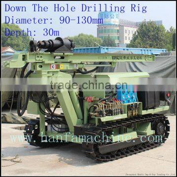 Working with air compressor! high efficiency~ HF100YA2 drill equipment for opening mines