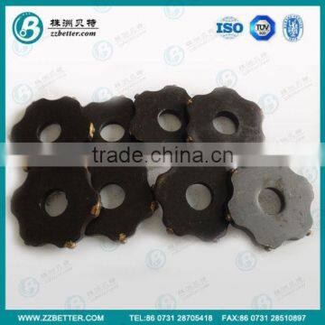 Dia. 47mm TCT scarifier cutter /tungsten carbide scraper blade for floor roughening