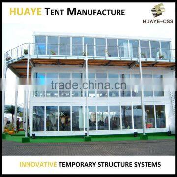 Luxury Modern Tent Design Double Floor Tents for Events Two Storey Tent photo-4