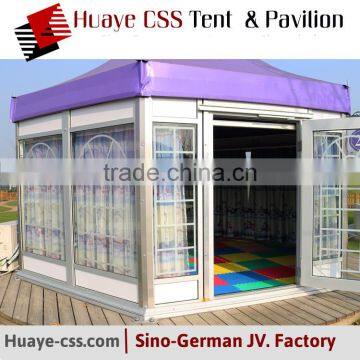 Purple PVC Roof Special Pagoda Polygonal Tent for Sale