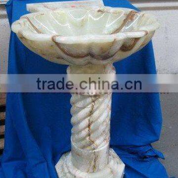 Custome Made ONYX PEDESTALS SINKS AND BASINS photo-4