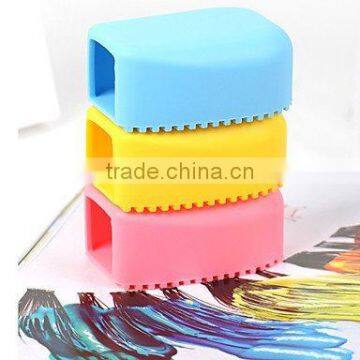 Silicone Cloth Washing Brush Tile Table Cleaning Brush Food Grade Silicone photo-3