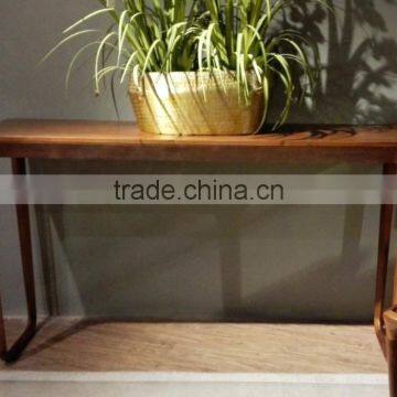 Antique Console Table Living Room Solid Walnut Wooden Console Table Classic Console Table