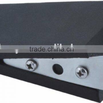 Rubber Door Stopper Door Wedge With Brushed Stainless Steel Handle photo-2