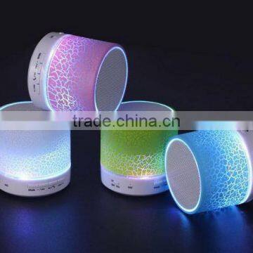 2016 Colorful Dazzle Light Crack Bluetooth Speaker Outdoor Portable Mini Bass Sound Box photo-2