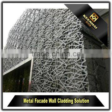 Decorative Powder Coated Aluminium Modern Design of Building Facade