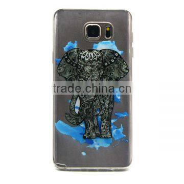 Cartoon Pattern Phone Case TPU Soft Phone Shell Protective Back Cover for Samsung Note5 photo-3