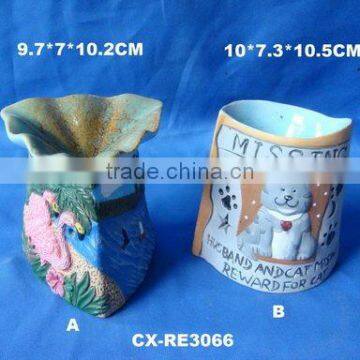 Ceramic oil burners