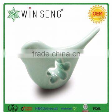 Hollow Home Ornament White Porcelain Bird Craft for Sale photo-3