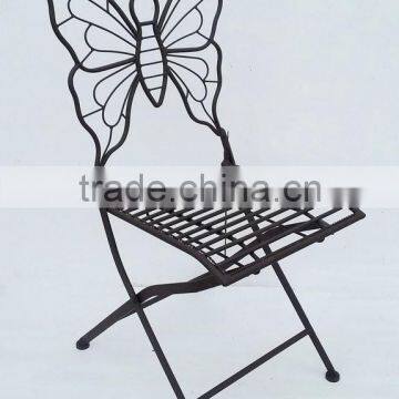 Metal Butterfly Folding Chair