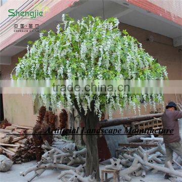 SAS201601 White Wisteria Tree,Wedding Silk Wisteria Tree photo-2