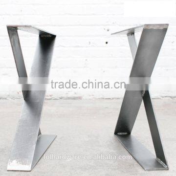 Industrial Wooden Stainless Steel Table Legs ,tale Base,dining Table photo-3