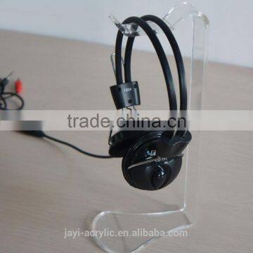 Acrylic Clear Earphone Display Rack Acrylic Headphone Display Stand photo-4