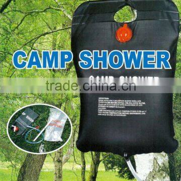 Gravity Controled High Quality Self-Heating Camping Shower 20L