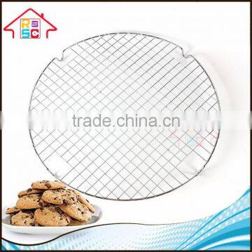 NBRSC Reliable Company Multi-Purpose Stainless Steel Cross-wire Round Baking and Cooling Rack