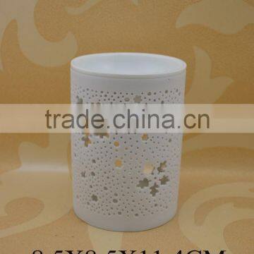 Ceramic Tealight Candle Oil Burner Wax Warmer photo-2