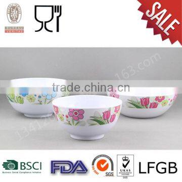 Melamine mixing soup bowl