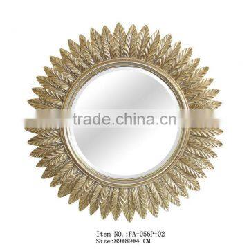 Decorative Round Polyresin Framed Mirror FA-056P-01 photo-2