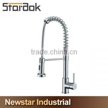 Star.aok Manufacturer Chrome Plated Pull Out Kitchen Faucet