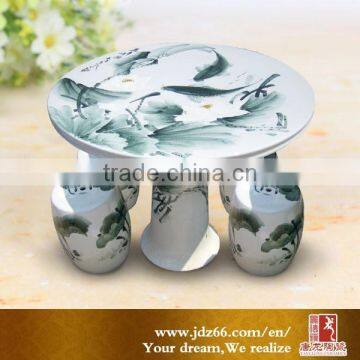 Excellent Quality Hand Painted Ceramic Console Table Chinese Style From China photo-3