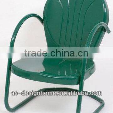 HUNTER GREEN CROSLEY GRIFFITH METAL CHAIR