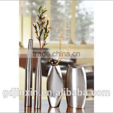 JINXIN Home Decoration Beautiful Flower Vase Modern Stainless Steel Vase photo-4