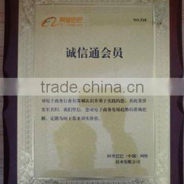 Worthy of credit Alibaba member