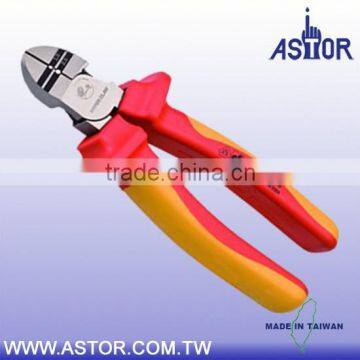 180MM 1000V Insulated VDE High Leverage Diagonal cutting Stripping plier