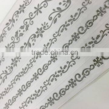 Epoxy Ribbon Sticker, Classical Epoxy Ribbon Sticker, Grace Foil Sticker photo-4