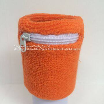 Custom Cotton Zipper Sweatband