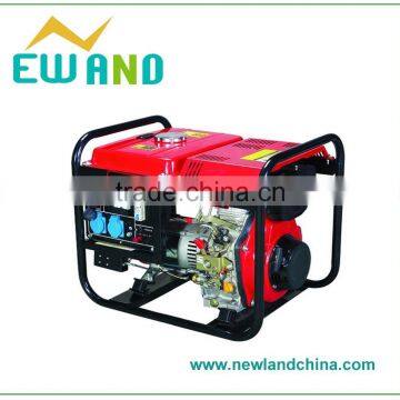 open frame 5KW electric single phase diesel welding generator