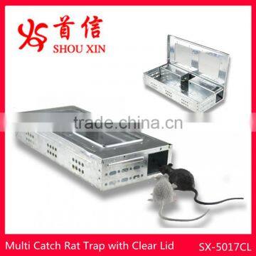 Best selling top clear lid for large rat trap box SX-5017CL