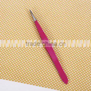 Factory Price High Quality Rubber Plastic 430 Eyebrow Tweezer in Beauty Salon photo-4
