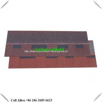 Laminated Type Colorful Fiberglass Asphalt Shingle Roof Tile photo-5