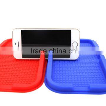 New coming flexible silicone anti slip mat, wholesale soft silicone anti-slip phone mat silicone magic sticky pad