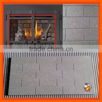 Durable Decorative Fireplace Vermiculite Brick Panel