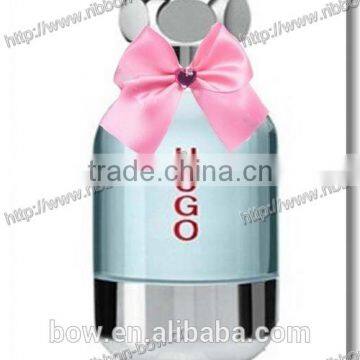 Elastic ribbon bow for perfume