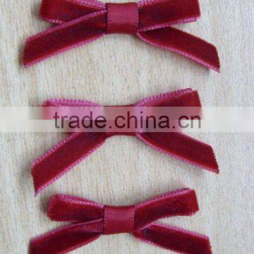 MSD Beautiful Velvet Ribbon Bow for Clothing Decoration,velvet Bow for Bra photo-5