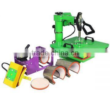 6 in 1Heat press Machine For Tshirt ,for mug, plate, cap