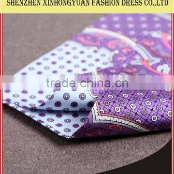 Men High Quality Twill Silk Printed Handkerchief, Silk Bandana