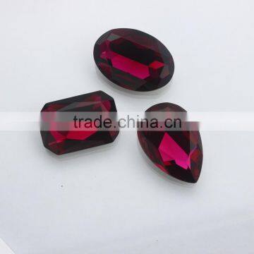 Lead Free Pointed Back Decortive Yiwu Crystal Jewelry photo-2
