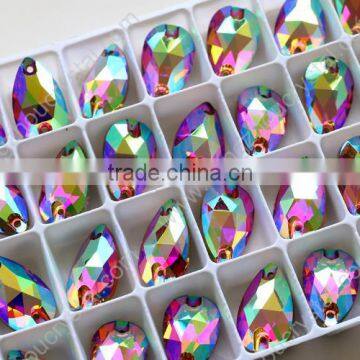 Decorative Drop Sewing on Crystal Stones Rhinestones on Clothing photo-6