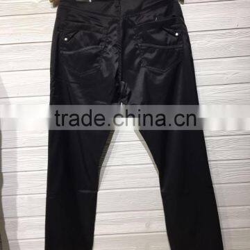 GZY Black Pleat Men Jeans Denim For South America Stock 2017 photo-2