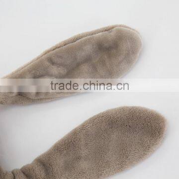 Best Sell Baby Product Soft Coral Fleece Push Rabbit Toy Thick Baby Thin Blanket photo-4