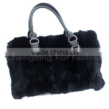 CX-H-31 Rex Rabbit Fur Handbag Purses And Handbags photo-3