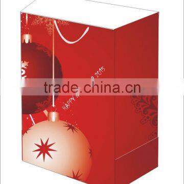 Paper Bags with new year custom design printed