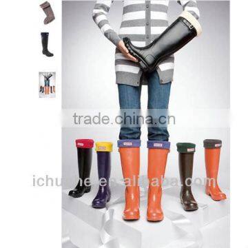 Majored in Fashion Black Useful Boot Socks Producer photo-6
