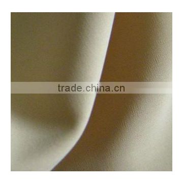 100% polyester solid dyed plain peach skin fabric