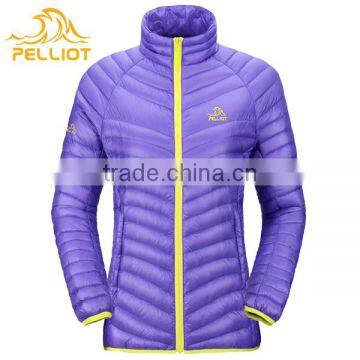 High Quality Soft Outwear Jacket Women White Goose Feather Down Jacket photo-5